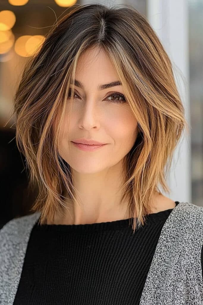 Angled layered bob hairstyles for over 60 ideas.