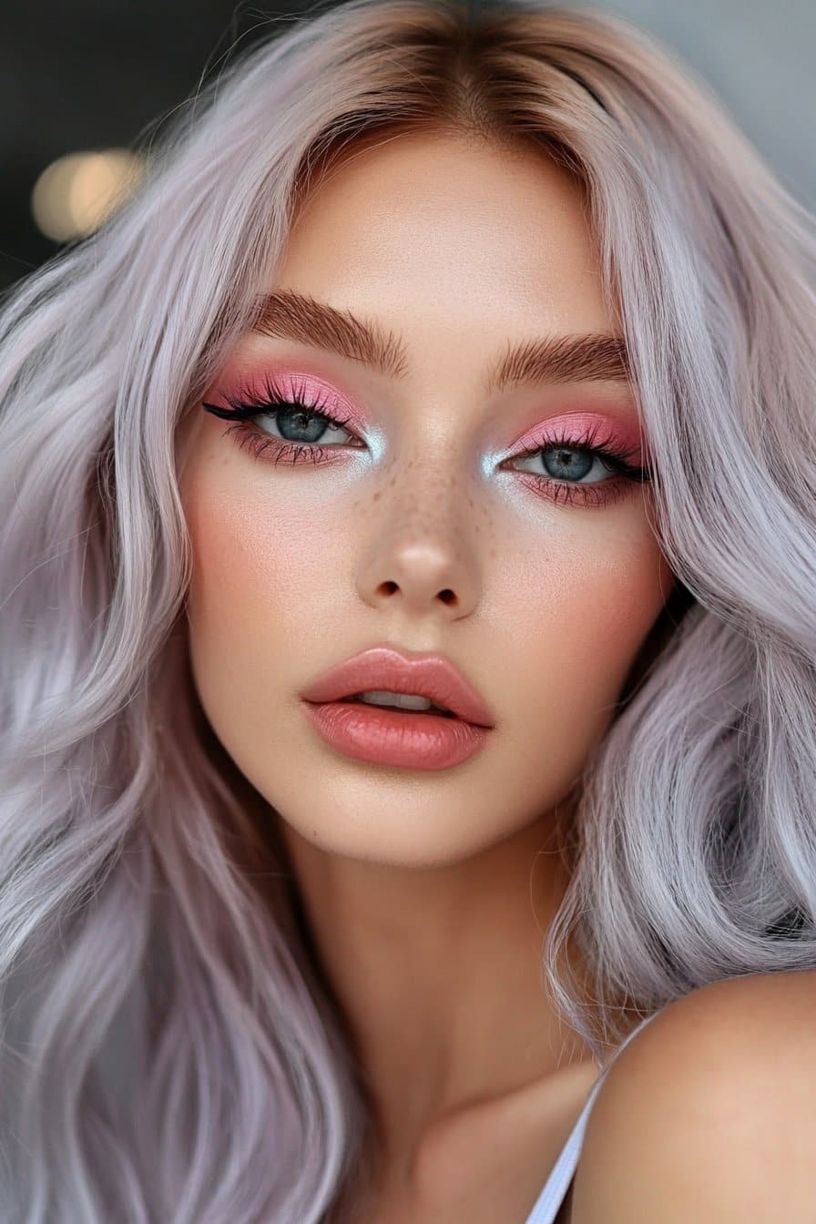 Dreamy pastel indie makeup looks 2025.