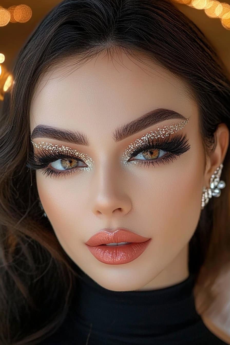 Glitter-packed glam baddie makeup looks to steal the spotlight