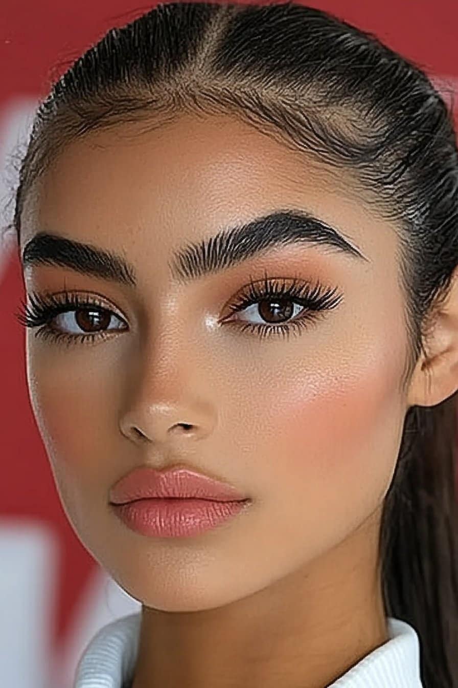 Matte skin perfection in flawless makeup looks.