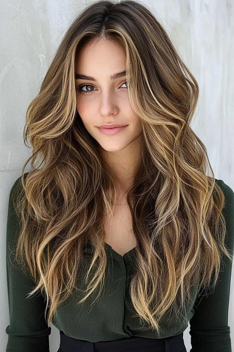 Effortless minimalist balayage shines in spring summer hair colors.