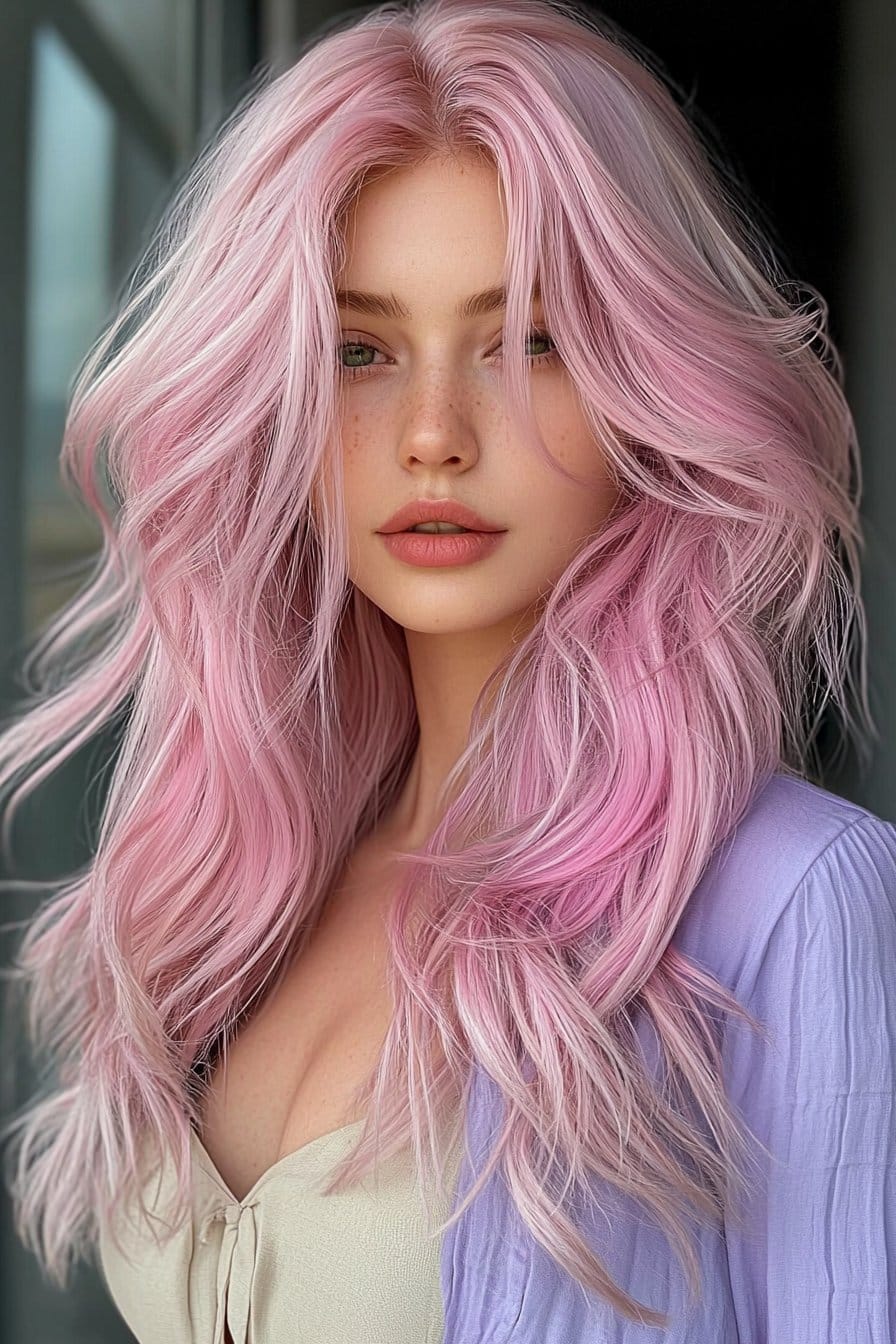 Dreamy pastel shades dominate fresh spring summer hair colors