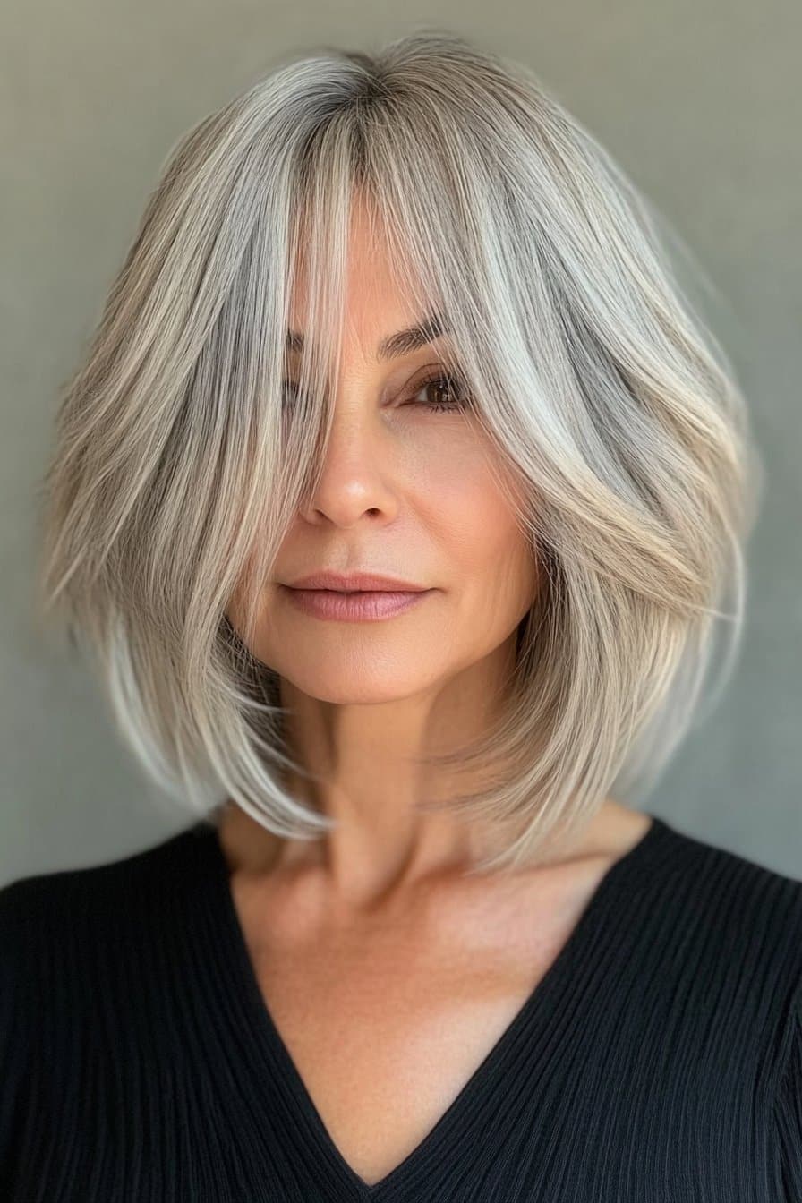 The best medium length hairstyles for women over 50 to enhance face shape