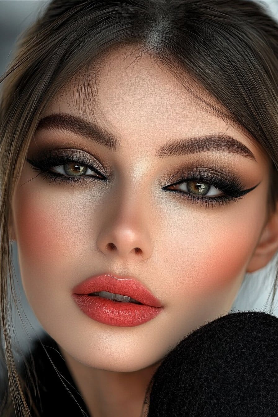 Timeless smokey prom makeup looks