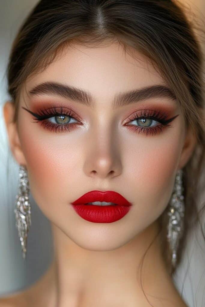 Unique tone statement prom makeup looks