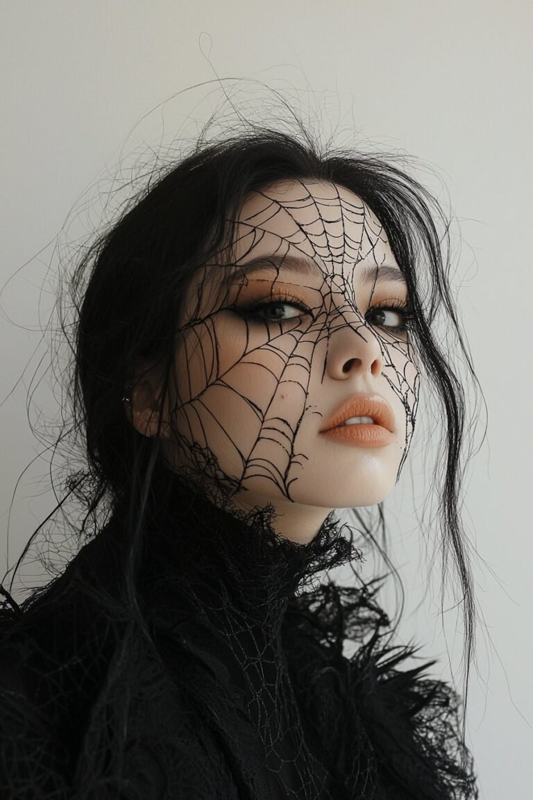 15 Spooky Spider Makeup Looks You Can Create in 10 Minutes