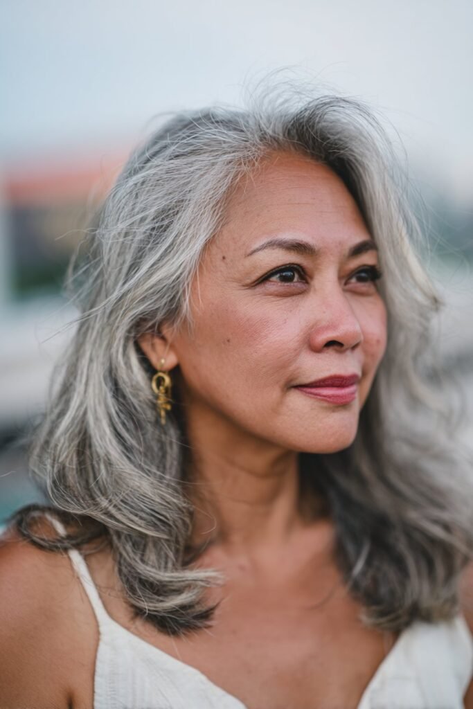 mother of the groom hairstyles vintage hollywood waves on mature woman