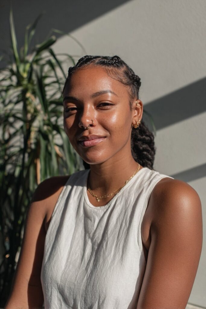 Finger waves for black women with long hair ponytail