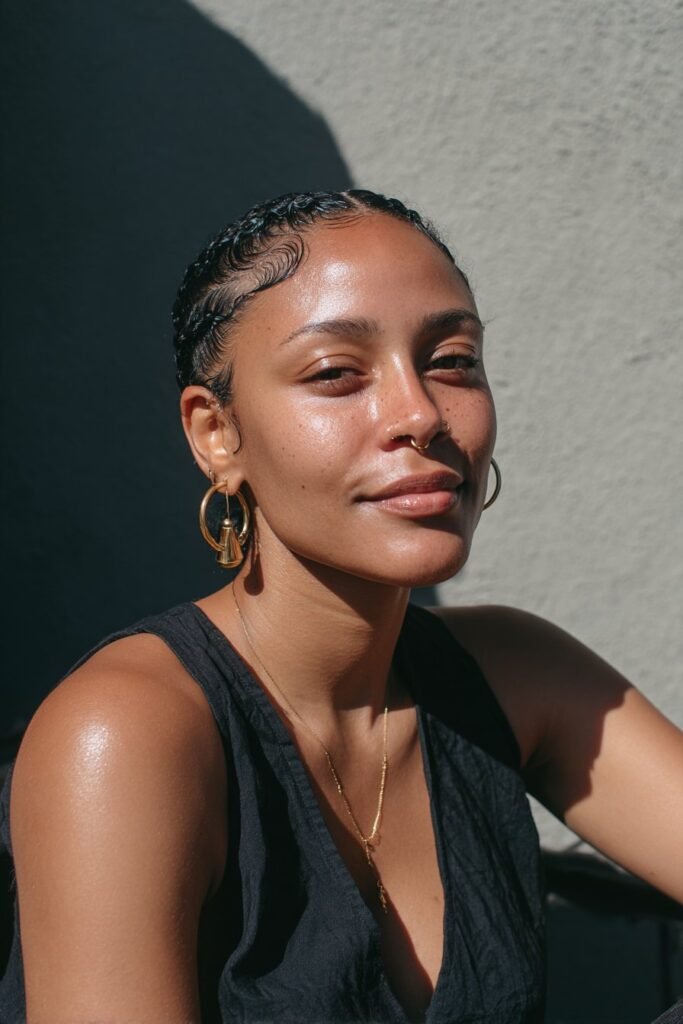 Finger waves for black women with long hair gel finger waves