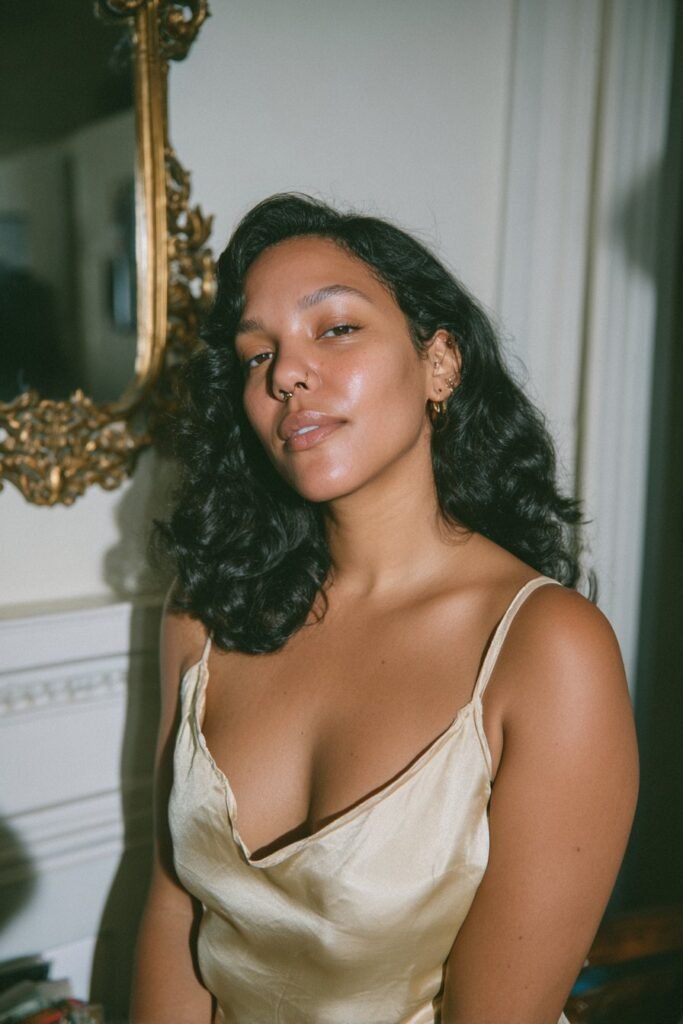 Finger waves for black women with long hair Hollywood waves