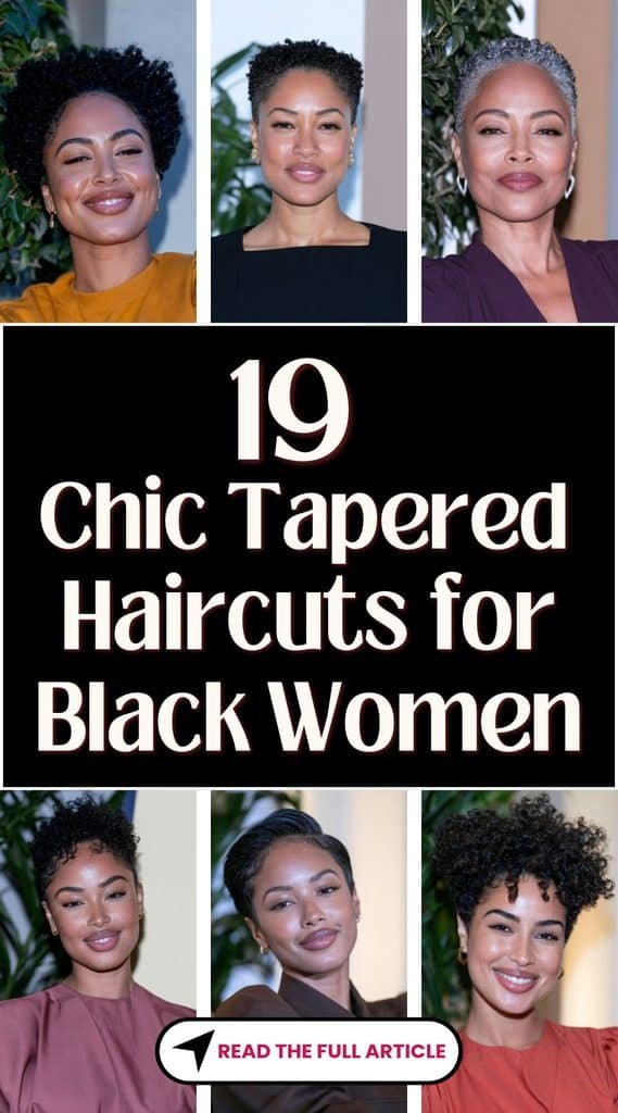 19 Chic Tapered Haircuts for Black Women, Easy to Style